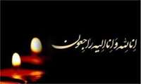 پیام تسلیت سرپرست شبکه بهداشت بشاگرد در پی درگذشت فرزند همکار